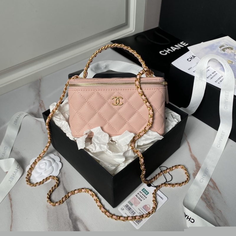 Ch*el cosmetic bags